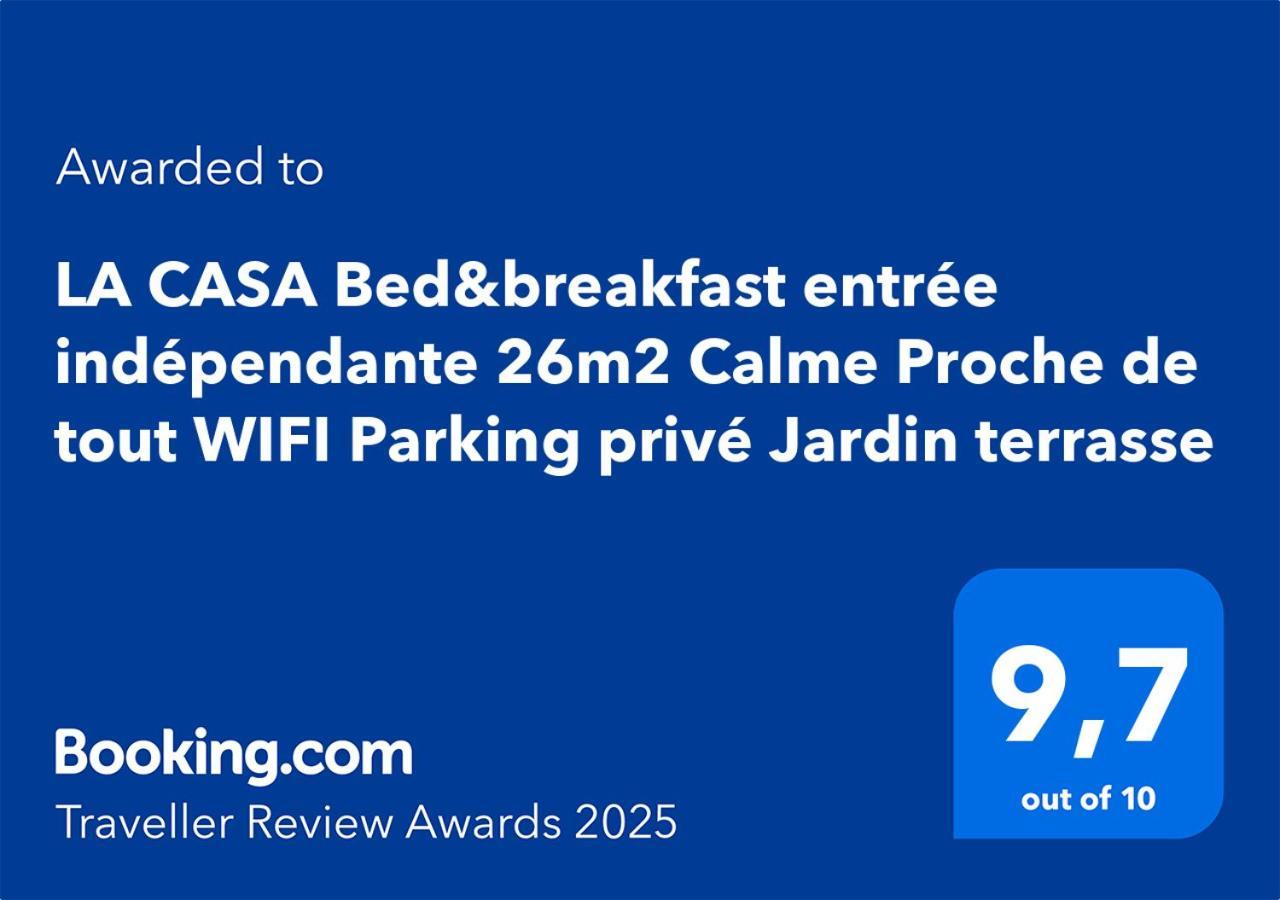 La Casa Bed&Breakfast Entree Independante 26M2 Calme Proche De Tout Wifi Parking Prive Jardin Terrasse Urrugne Luaran gambar